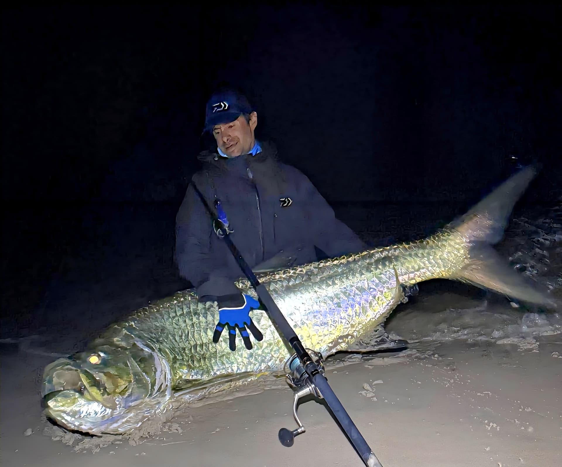 Prise de pêche au Gabon