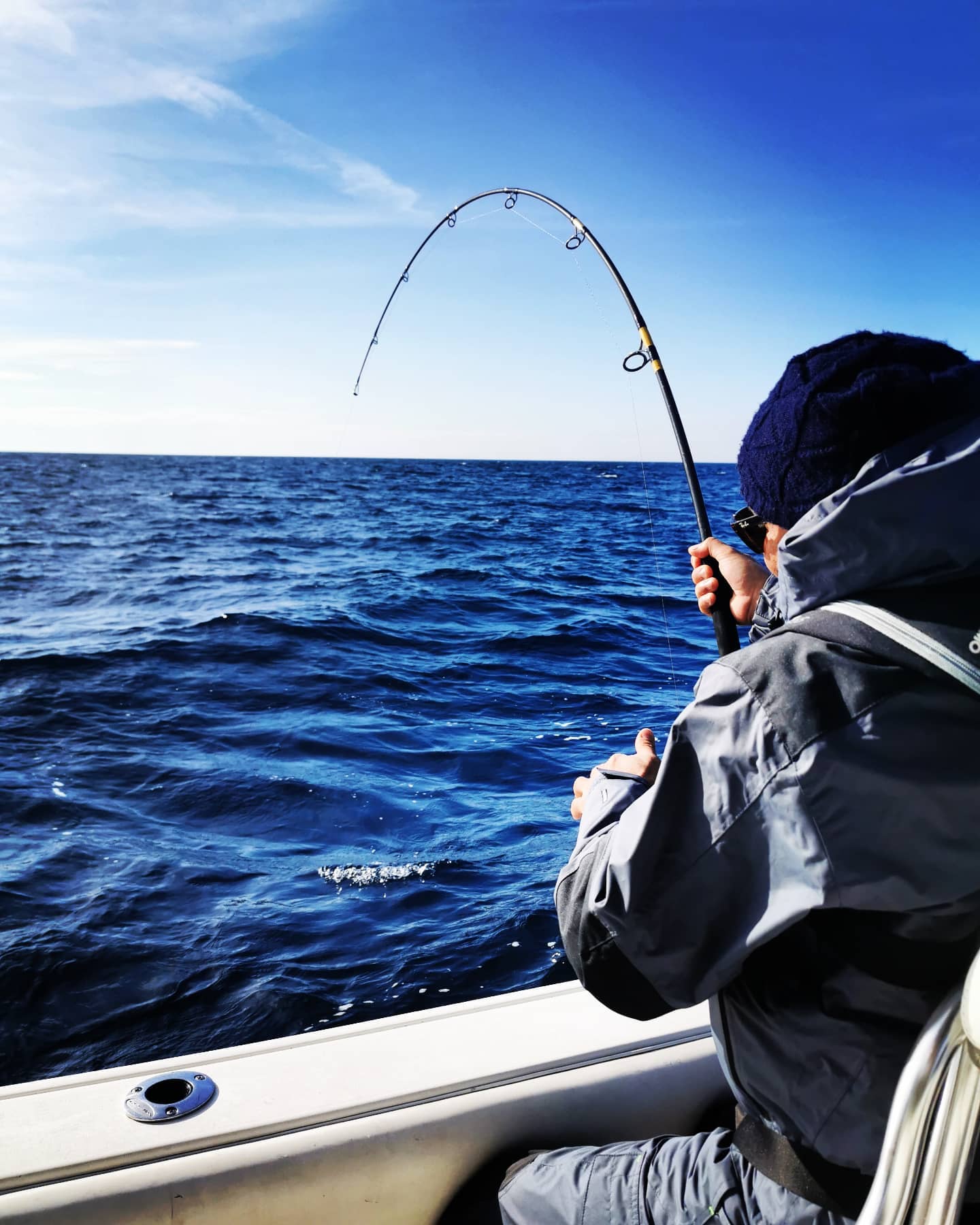 Combat avec un thon rouge — Pêche sportive Golfe de Gascogne